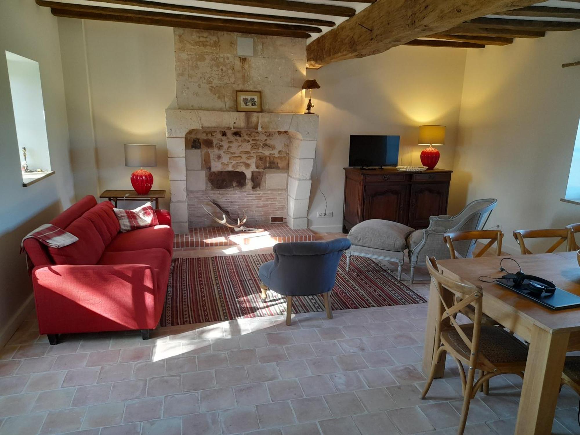 Le Puits Renaissance - Gites De Caractere Et Piscine Chauffee Chambourg-sur-Indre Экстерьер фото