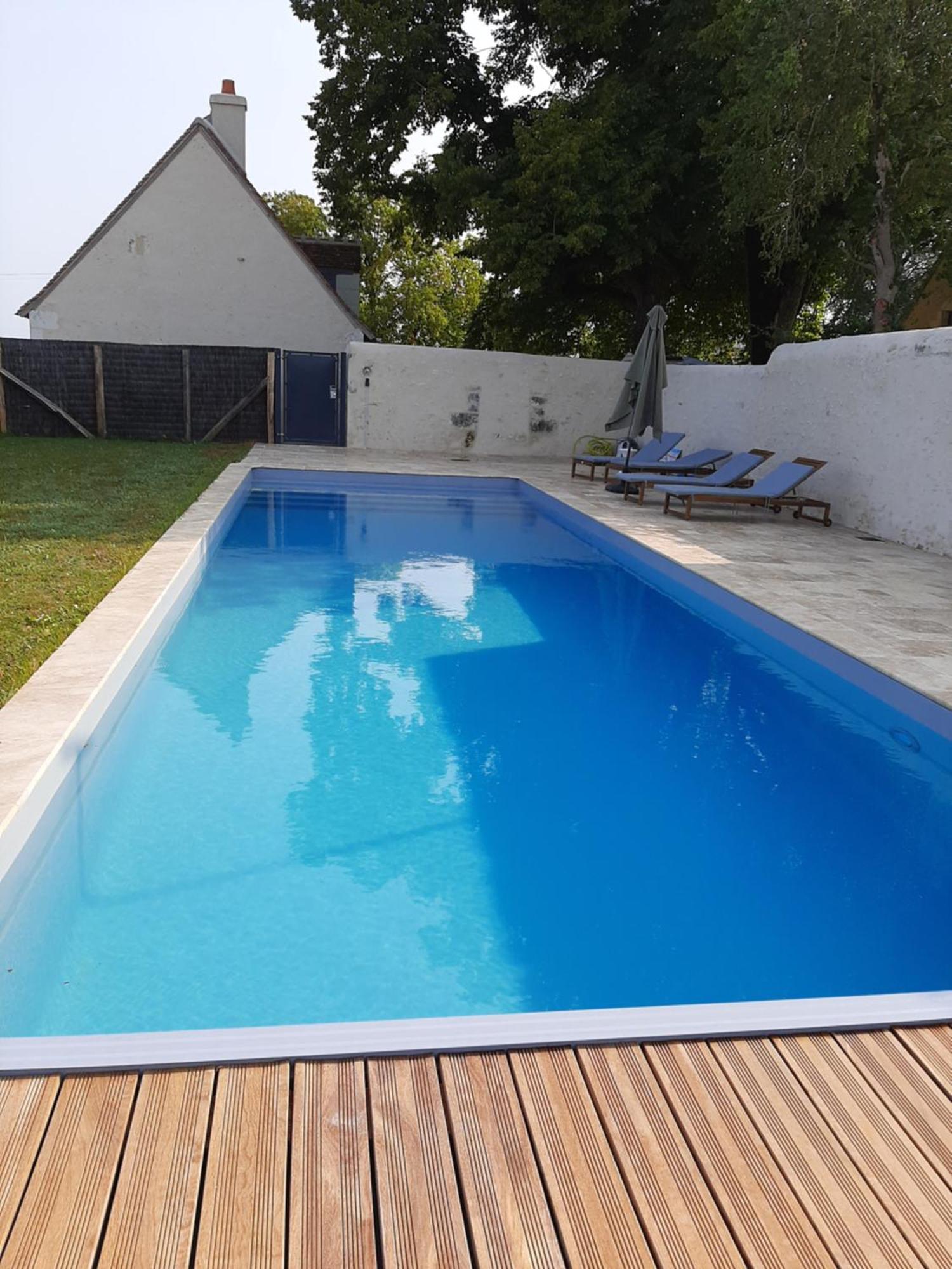 Le Puits Renaissance - Gites De Caractere Et Piscine Chauffee Chambourg-sur-Indre Экстерьер фото